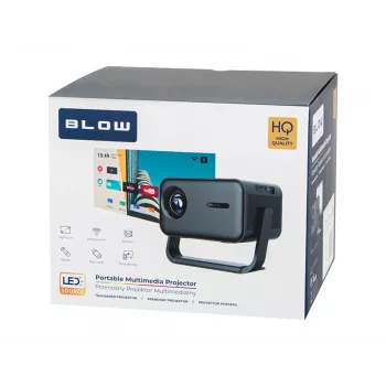 BLOW AndroidTV FullHD MaxView proiettore portatile nero