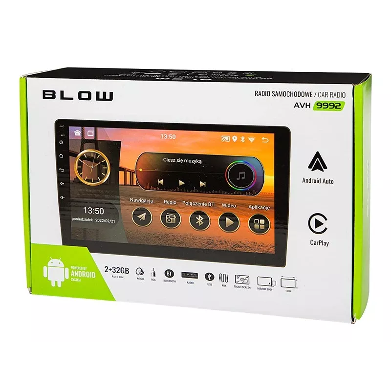 BLOW AVH-9992 Autoradio 2DIN 9