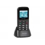 BLOW Cellulare per anziani nero con supporto S18D