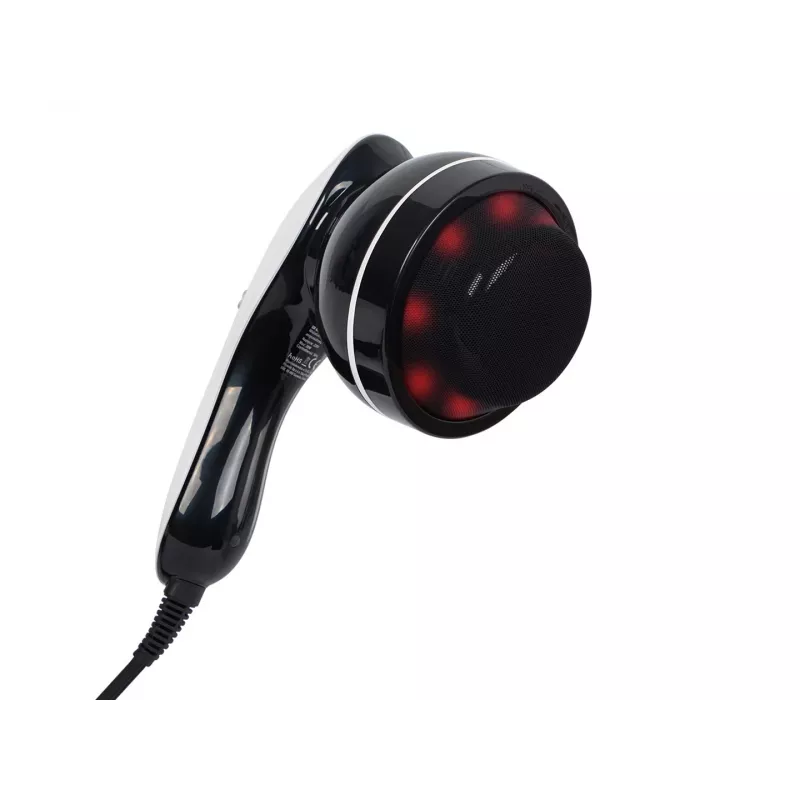 Massaggiatore anticellulite BLOW SILK con calore a infrarossi e 4 accessori intercambiabili, bianco/lilla