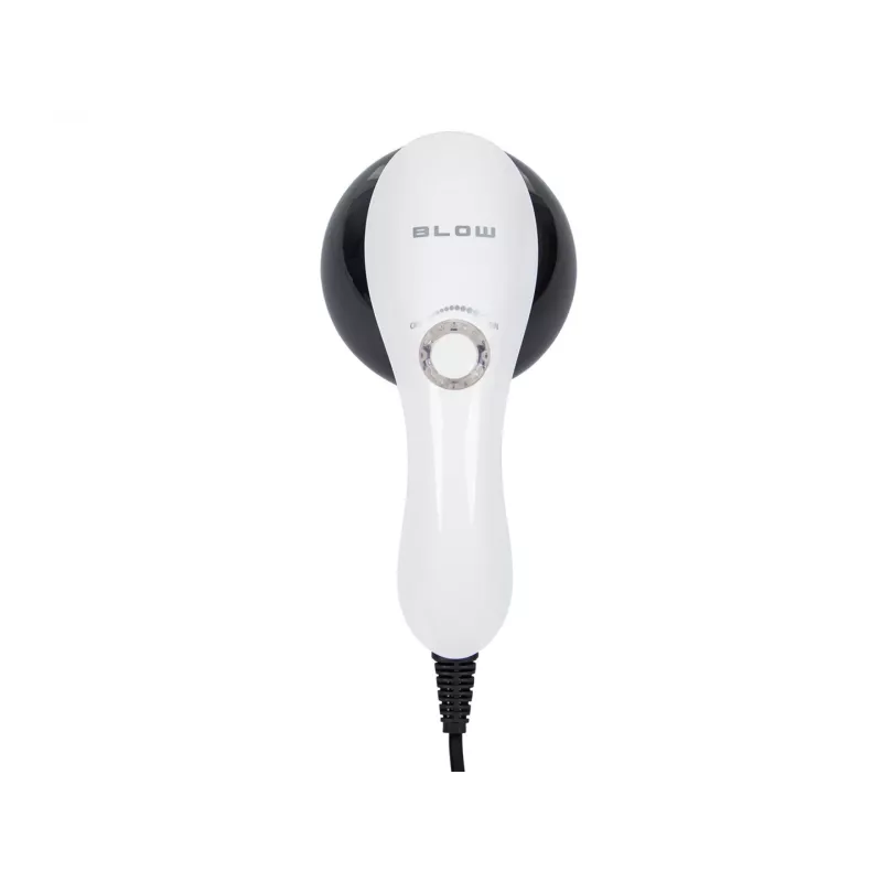Massaggiatore anticellulite BLOW SILK con calore a infrarossi e 4 accessori intercambiabili, bianco/lilla