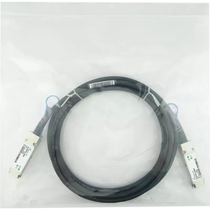 BlueLAN MCP1600-C003-BL Cavo Direct Attach QSFP28 compatibile, 100GBASE-CR4, InfiniBand EDR, 26AWG, 3 metri