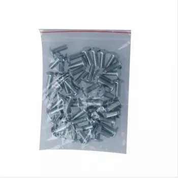 BlueOptics BlueLAN Dadi a gabbia e viti M6 set da 50 pezzi per armadi di rete - pannello gestione cavi 19 pollici - kit di montaggio acciaio - argento (BLCNS003)