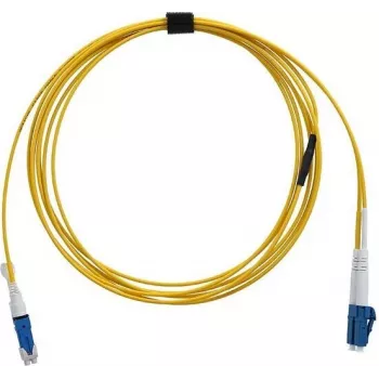 BlueOptics Cavo patch in fibra ottica duplex CS-UPC a LC-UPC Singlemode OS2 4m giallo LSZH