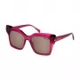 Blumarine Occhiali da sole donna SBM832S5401BV Butterfly acetato nero grigio sfumato UV400