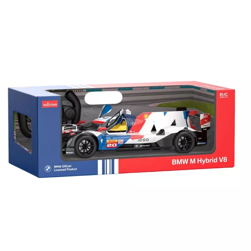 BMW M Hybrid V8 Auto da corsa RC radiocomandata Rastar 1:14