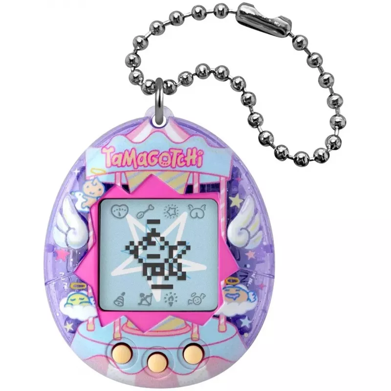 BND Tamagotchi Original - Angel Carousel giocattolo animale virtuale, bianco