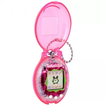 BND Tamagotchi Original virtual pet con custodia protettiva - rosa