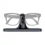 BoboVR CG2 stazione di ricarica per visori VR – docking station magnetica 3-in-1 con clip da 350mAh e custodia da viaggio, nero