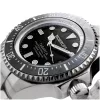 BOBROFF BF001 Orologio uomo al quarzo analogico 44mm Cinturino in pelle nera