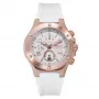 BOBROFF BF1002M25 Orologio unisex al quarzo analogico 43mm Acciaio inossidabile Quadrante nero Cinturino in pelle