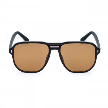 BOBROFF BFG0003-C2 Occhiali da sole uomo UV400 policarbonato acetato 56 mm