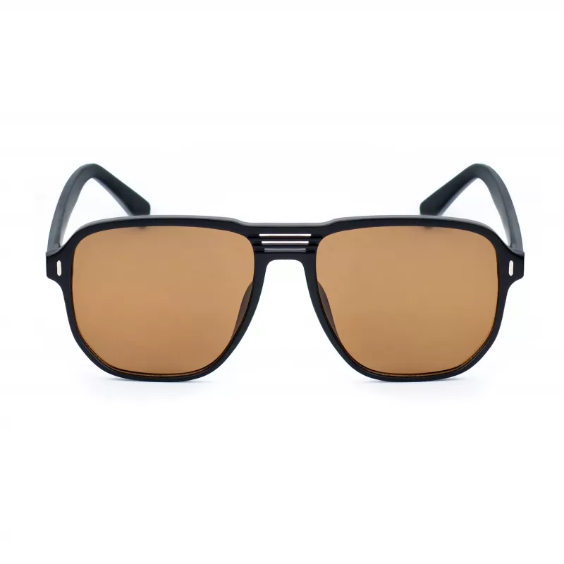 BOBROFF BFG0003-C2 Occhiali da sole uomo UV400 policarbonato acetato 56 mm