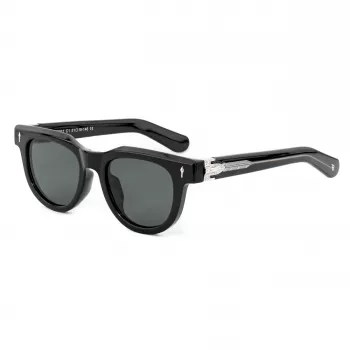 BOBROFF BFG0011-C1 Occhiali da sole Unisex - Montatura Classica in Plastica Full Rim con Protezione UV400