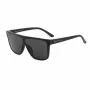 Bobroff BFG0032-S05P Occhiali da sole uomo – polarizzati, montatura nera, lenti grigie, 143 mm