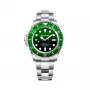 BOBROFF MAN BF0002ibv orologio analogico al quarzo 42mm quadrante nero cinturino in pelle