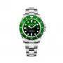 BOBROFF MAN BF0002J1bv Orologio analogico al quarzo 44mm pelle nera