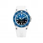 BOBROFF MAN BF0003baBFSTB 42mm orologio analogico al quarzo con quadrante nero e cinturino in pelle