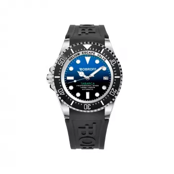 BOBROFF MAN BF0003i-BFSTN 44mm orologio uomo al quarzo analogico acciaio inox