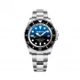 BOBROFF MAN BF0003J1 orologio analogico al quarzo 44mm quadrante nero cinturino in pelle