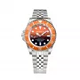 BOBROFF MAN BF0004ibnBFST 42mm orologio analogico al quarzo quadrante blu cinturino in pelle marrone