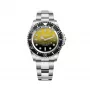 BOBROFF MAN BF0008 orologio analogico al quarzo 44mm acciaio quadrante nero cinturino in pelle