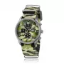 BOBROFF MAN BF0020 Orologio al quarzo analogico 42mm acciaio inox pelle nera