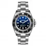 BOBROFF MAN BF003 Orologio analogico al quarzo 44mm quadrante nero cinturino in vera pelle