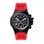 BOBROFF MAN BF1002M14 Orologio analogico al quarzo 42mm quadrante nero cinturino in pelle