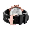 BOBROFF MAN BF1002M15 Orologio analogico al quarzo 43mm quadrante nero cinturino in pelle