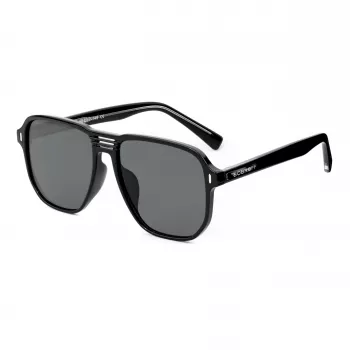 BOBROFF MAN BFG0003-C1 Occhiali da sole - protezione UV400, lenti in policarbonato, larghezza lente 56 mm