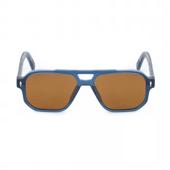 BOBROFF MAN BFG0007-C4 Occhiali da sole - montatura rettangolare in acetato con protezione UV400 - 55/15/143 mm