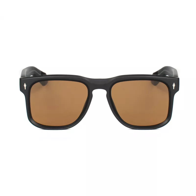 BOBROFF occhiali da sole uomo design quadrato BFG0016-C2 52mm nero