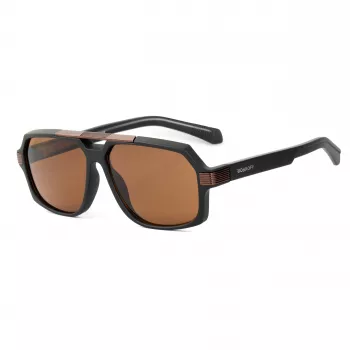 BOBROFF Occhiali da sole da uomo BFG0015-C2, 58/15/143 mm