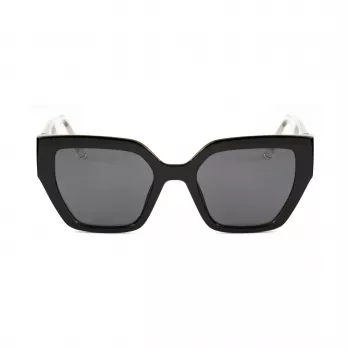 BOBROFF Donna BFG0009-C1 Occhiali da sole (52/19/142 mm) Nero/Grigio