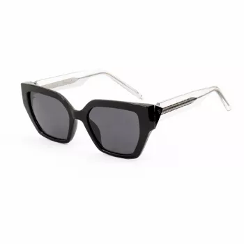 BOBROFF Donna BFG0009-C1 Occhiali da sole (52/19/142 mm) Nero/Grigio