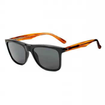 BOBROFF Occhiali da sole donna BFG0006-C2 (57/20/151 mm) Montatura in plastica multicolore, lenti in policarbonato fumé, UV400