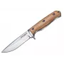 Coltello pieghevole Boker Magnum Zebra Drop 02SC337, lama drop-point in acciaio inox 440A, manico in legno zebrano, liner lock, coltello tascabile EDC