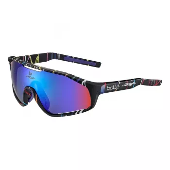 Bolle BS010011 Occhiali da sole unisex lente shield 136mm policarbonato montatura in nylon UV400