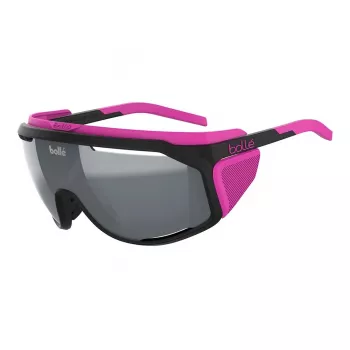 BOLLE BS018009-S Occhiali da sole unisex - lente Shield, montatura in nylon, larghezza lente 143mm