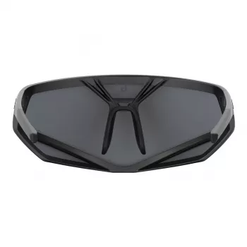 Bolle Occhiali da sole unisex BS033002 - montatura nero opaco, lenti grigie, 155 mm