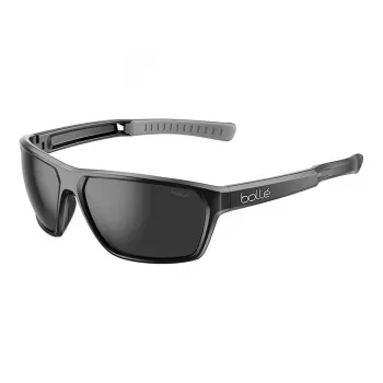 Bolle Occhiali da sole unisex BS045005-S nero opaco lenti grigie 63/15/130 mm