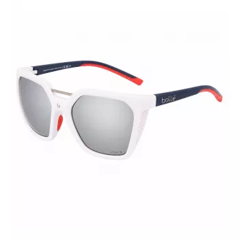 Bolle Occhiali da Sole Donna BS048001 - Montatura Nera, Lenti Grigie, 57 mm