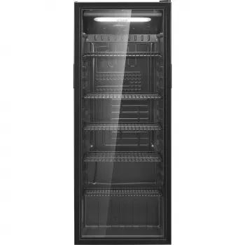 Bomann KSG 7292 Frigorifero con porta in vetro 143 cm bianco
