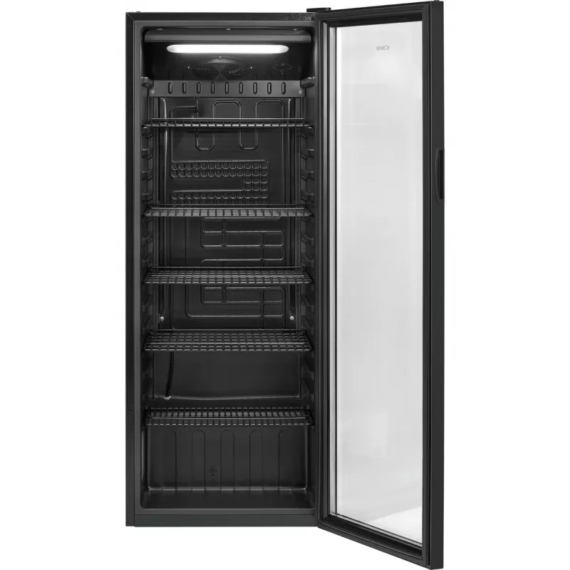 Bomann KSG 7292 Frigorifero con porta in vetro 143 cm bianco