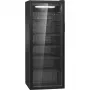 Bomann KSG 7292 Frigorifero con porta in vetro 143 cm bianco