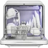 Bomann TSG 5702 lavastoviglie da tavolo bianca con serbatoio acqua 5L, 2 coperti, 6 programmi, classe energetica F