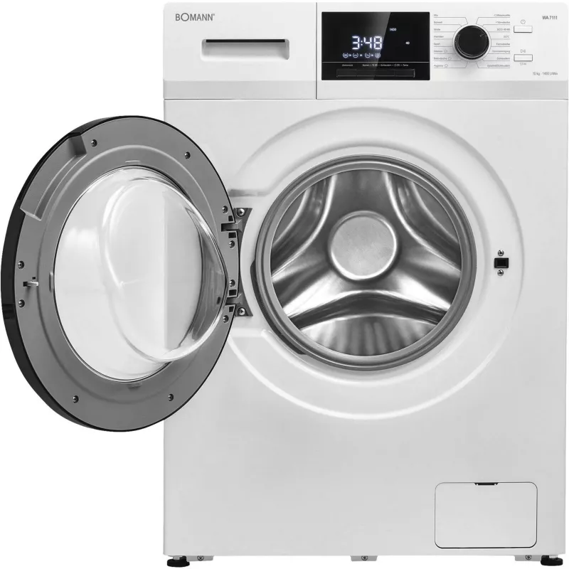 BOMANN WA 7111 lavatrice a carica frontale, 7 kg, 1400 giri/min, bianco