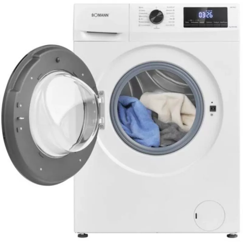BOMANN WA 7175.1 Piastra per waffle, bianco/nero