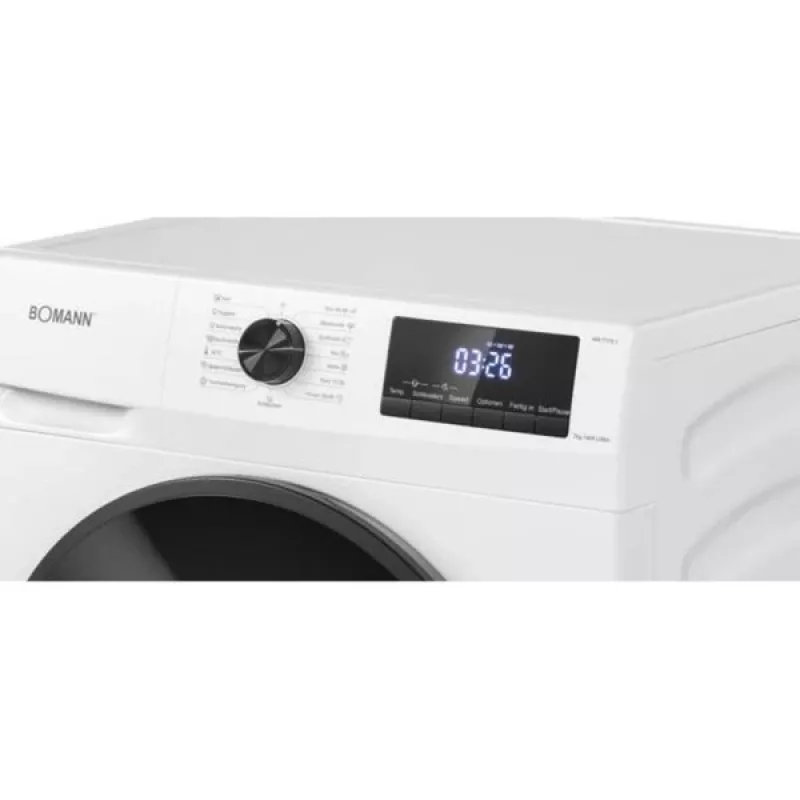 BOMANN WA 7175.1 Piastra per waffle, bianco/nero
